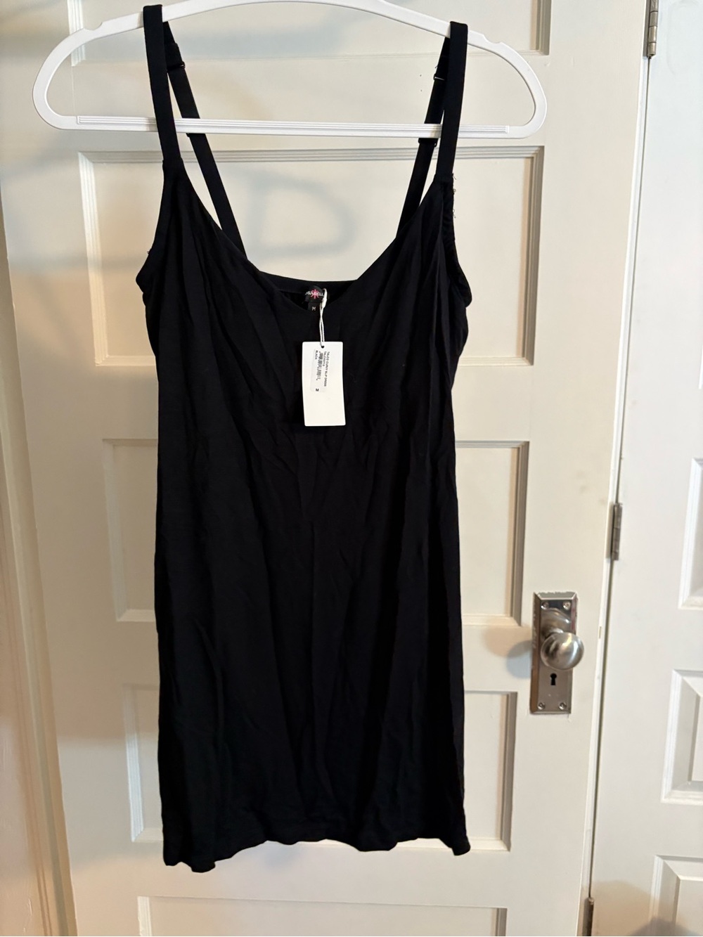 Cosabella Black Slip dress Curvy M